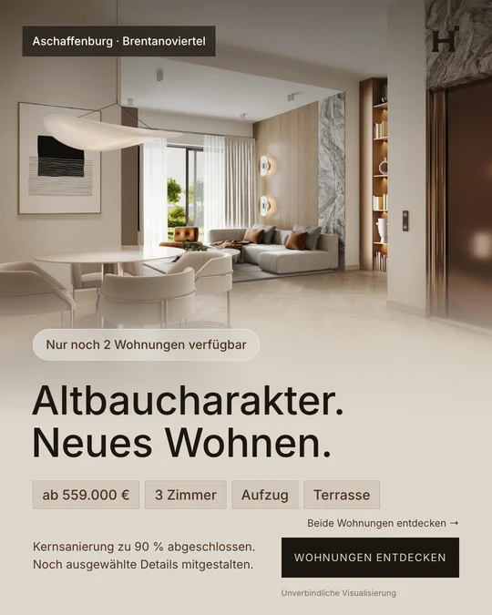 Brentano-Feed: Altbaucharakter. Neues Wohnen.